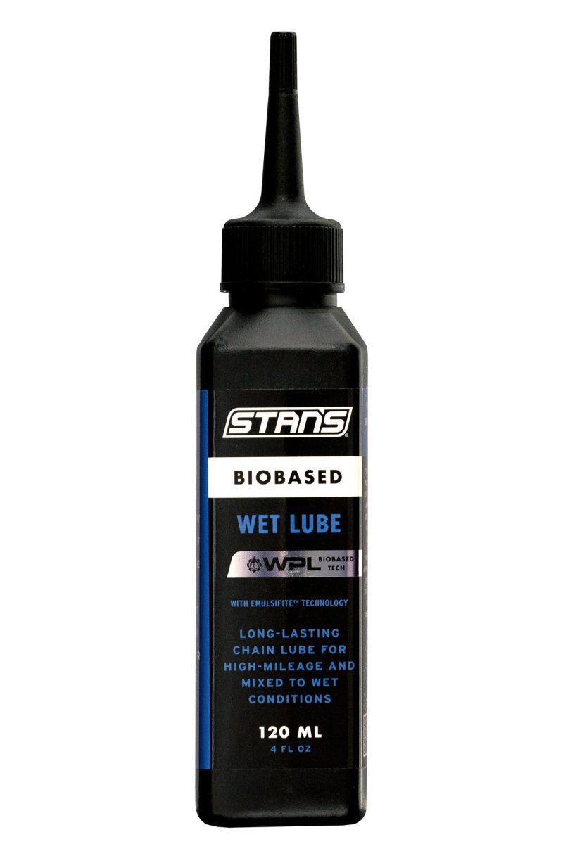 LC0001 STAN S BIOBASED WET CHAIN LUBE 120ML FRONT