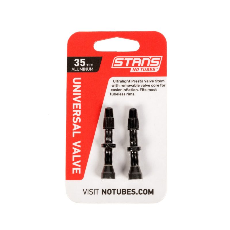 as0149 universal alloy 35mm valve stem pair black a 1