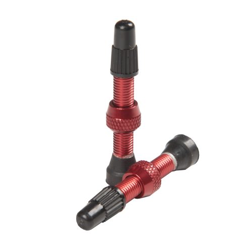 as0155 universal alloy 35mm valve stem pair red b