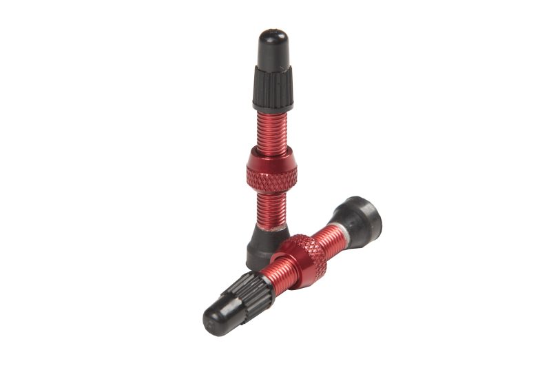 as0155 universal alloy 35mm valve stem pair red b