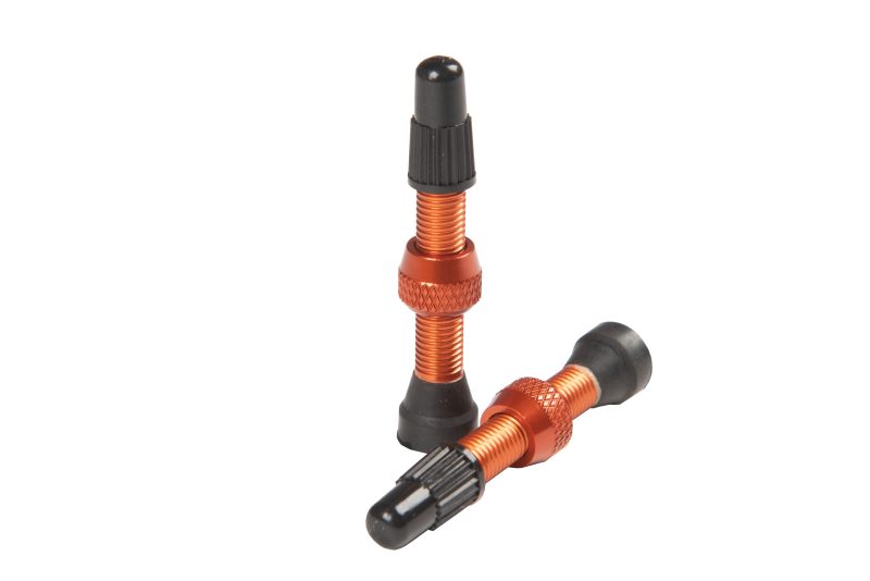 as0177 universal alloy 35mm valve stem pair orange b