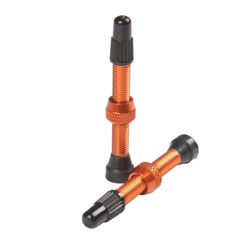 as0178 universal alloy 44mm valve stem pair orange b