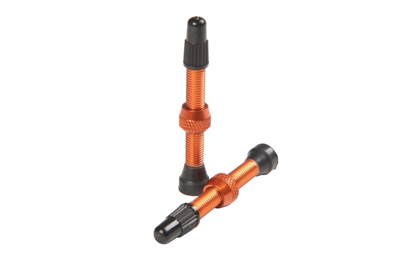 as0178 universal alloy 44mm valve stem pair orange b