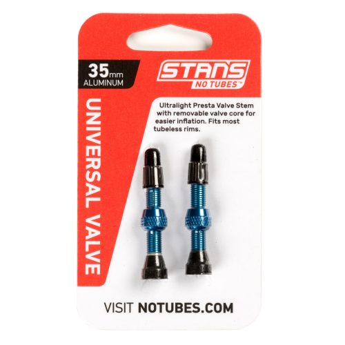 as0179 universal alloy 35mm valve stem pair blue a