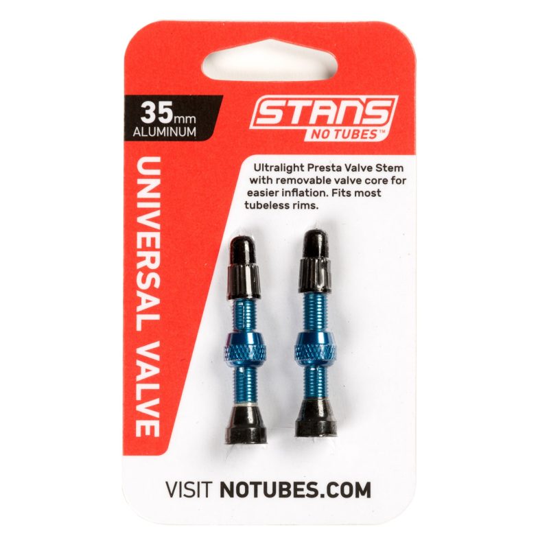 as0179 universal alloy 35mm valve stem pair blue a